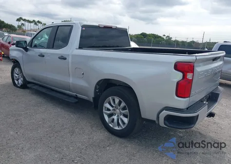 2020 Chevrolet Silverado 1500 2Wd Double Cab Standard Bed Custom из США, поврежденный, VIN 1GCRWBEKXLZ312774